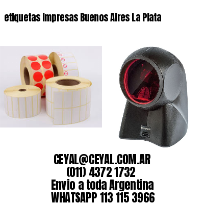 etiquetas impresas Buenos Aires La Plata