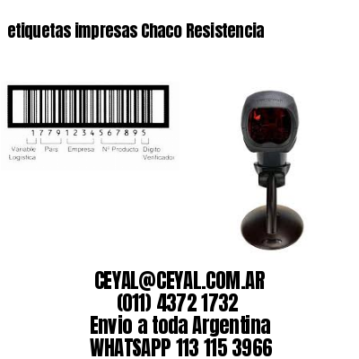 etiquetas impresas Chaco Resistencia
