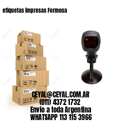etiquetas impresas Formosa