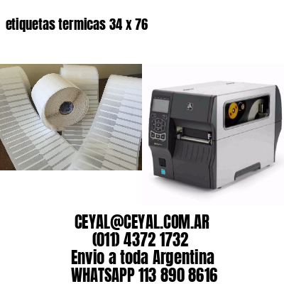 etiquetas termicas 34 x 76