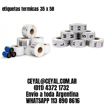 etiquetas termicas 35 x 58