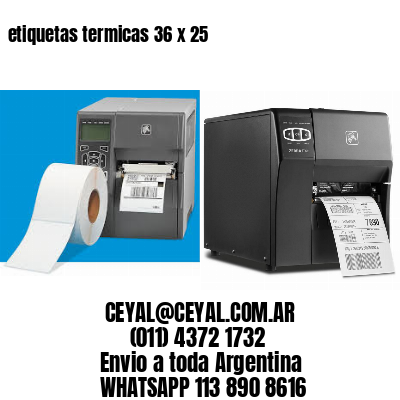 etiquetas termicas 36 x 25