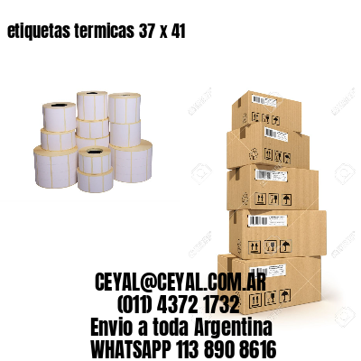 etiquetas termicas 37 x 41