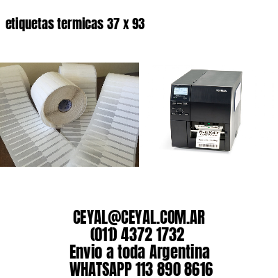 etiquetas termicas 37 x 93