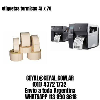 etiquetas termicas 41 x 70
