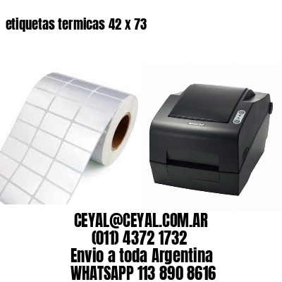 etiquetas termicas 42 x 73