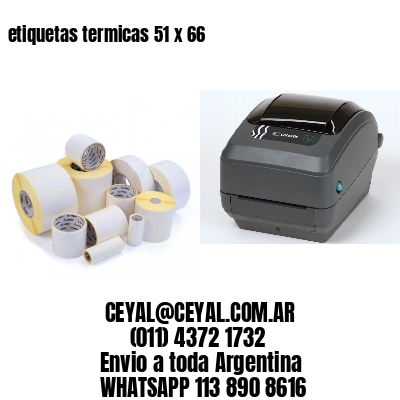 etiquetas termicas 51 x 66