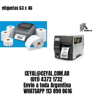 etiquetas 63 x 46