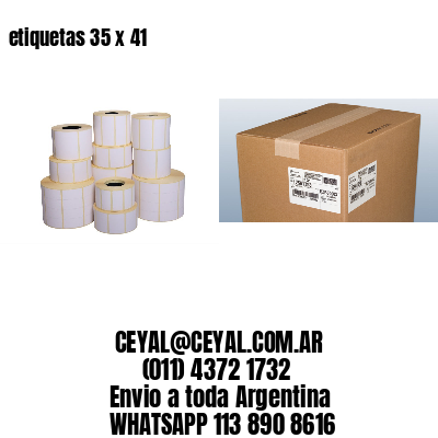 etiquetas 35 x 41