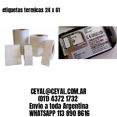 etiquetas termicas 24 x 61