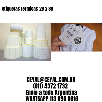 etiquetas termicas 28 x 89