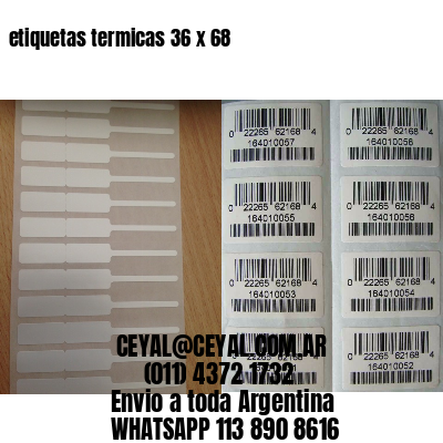 etiquetas termicas 36 x 68