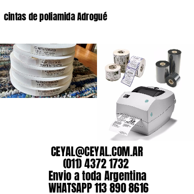 cintas de poliamida Adrogué