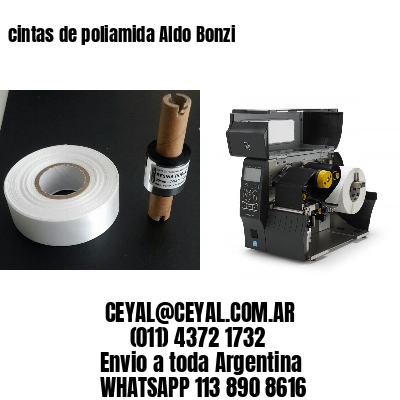 cintas de poliamida Aldo Bonzi
