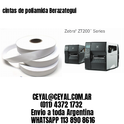 cintas de poliamida Berazategui 