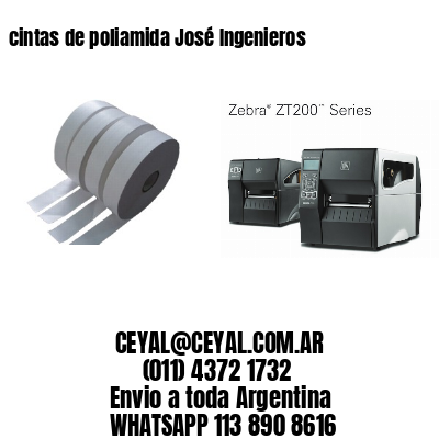 cintas de poliamida José Ingenieros