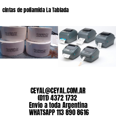 cintas de poliamida La Tablada