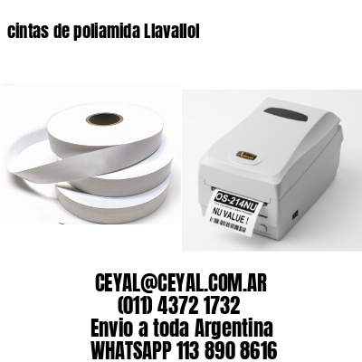 cintas de poliamida Llavallol