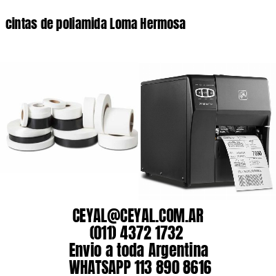 cintas de poliamida Loma Hermosa