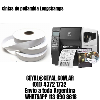 cintas de poliamida Longchamps