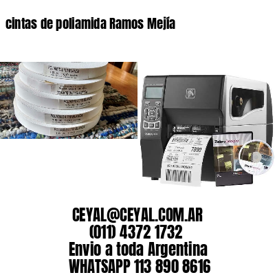 cintas de poliamida Ramos Mejía