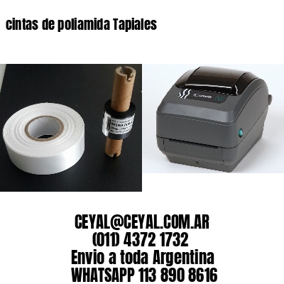 cintas de poliamida Tapiales