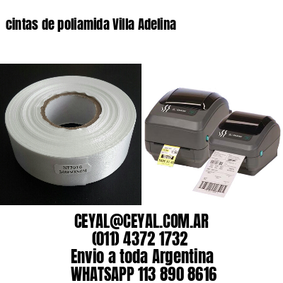 cintas de poliamida Villa Adelina