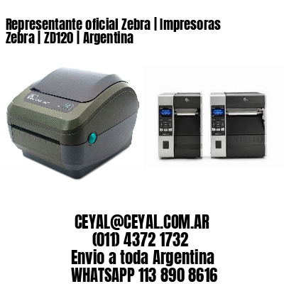 Representante oficial Zebra | Impresoras Zebra | ZD120 | Argentina