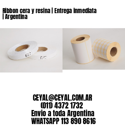 Ribbon cera y resina | Entrega inmediata | Argentina