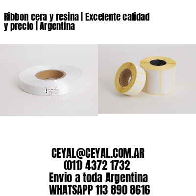 Ribbon cera y resina | Excelente calidad y precio | Argentina