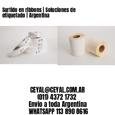 Surtido en ribbons | Soluciones de etiquetado | Argentina