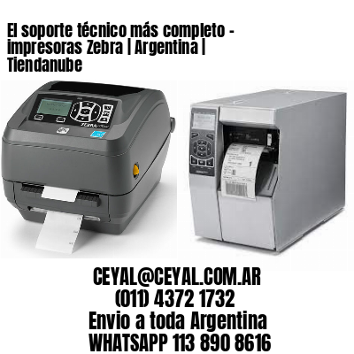 El soporte técnico más completo - impresoras Zebra | Argentina | Tiendanube