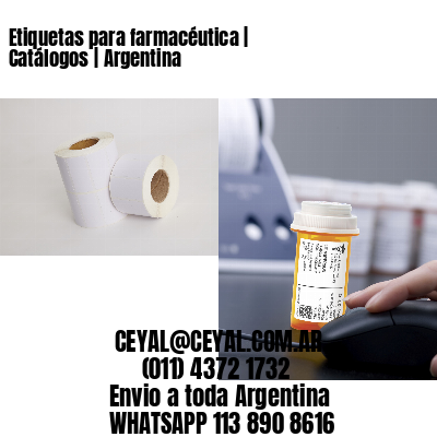 Etiquetas para farmacéutica | Catálogos | Argentina