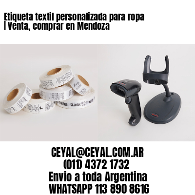 Etiqueta textil personalizada para ropa | Venta, comprar en Mendoza