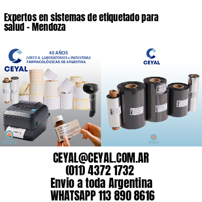 Expertos en sistemas de etiquetado para salud – Mendoza