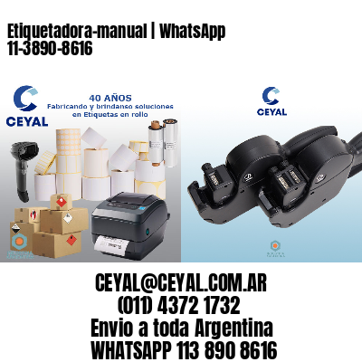 Etiquetadora-manual | WhatsApp 11-3890-8616