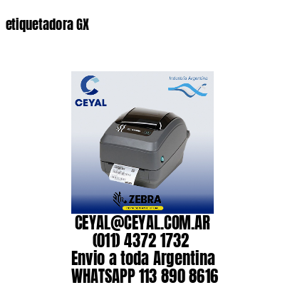 etiquetadora GX