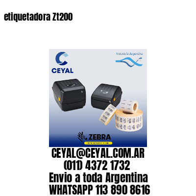 etiquetadora Zt200