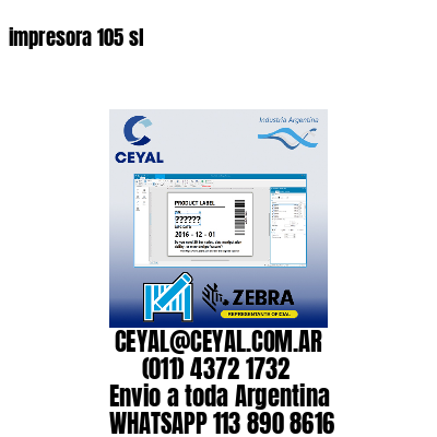 impresora 105 sl