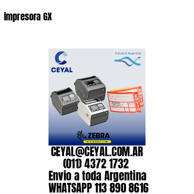 impresora GX