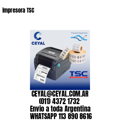 impresora TSC