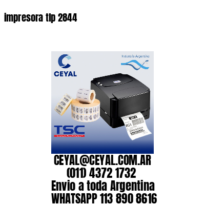 impresora tlp 2844