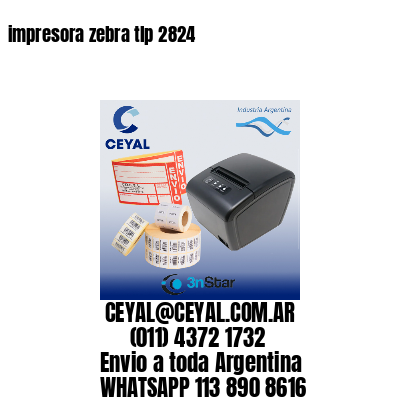 impresora zebra tlp 2824