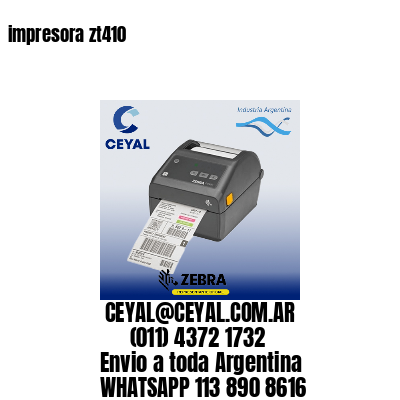 impresora zt410