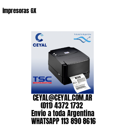 impresoras GX