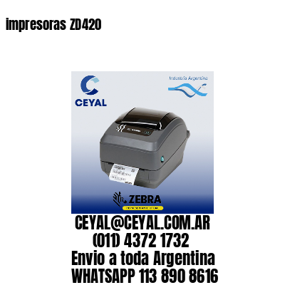 impresoras ZD420