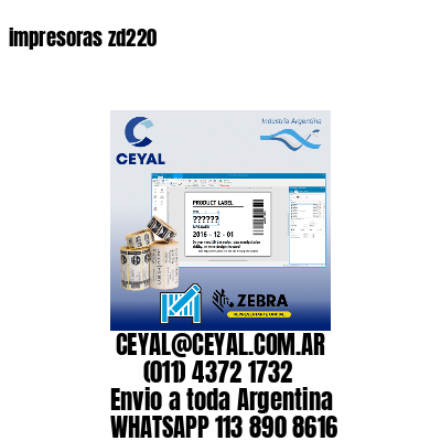 impresoras zd220