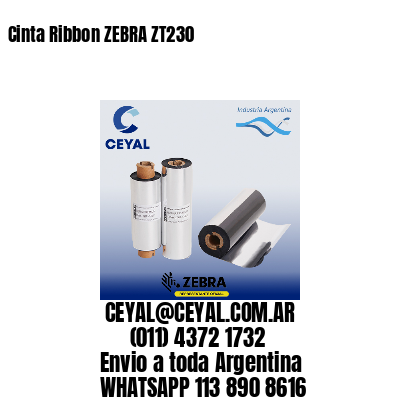 Cinta Ribbon ZEBRA ZT230