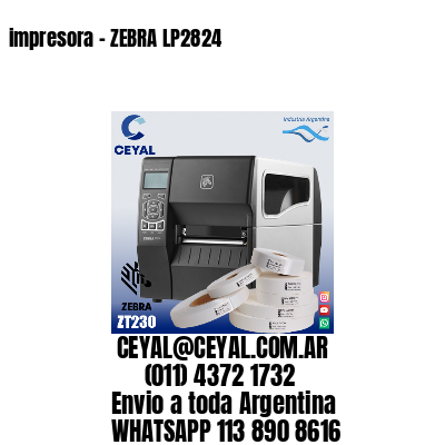 impresora – ZEBRA LP2824