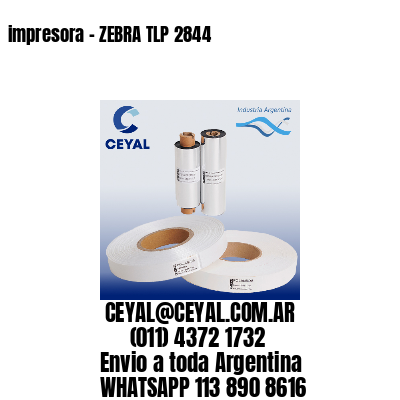 impresora – ZEBRA TLP 2844